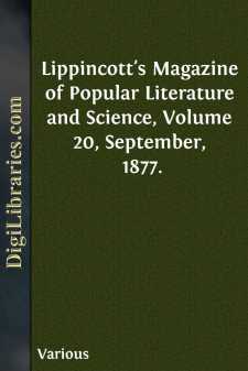 Lippincott's Magazine of Popular Literature and Science, Volume...