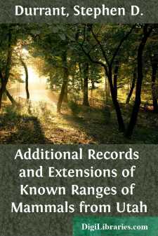 Additional Records and Extensions of Known Ranges of Mammals from...