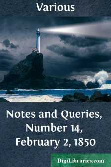 Notes and Queries, Number 14, February 2, 1850