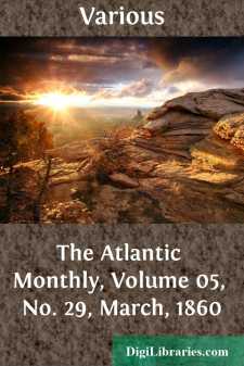 The Atlantic Monthly, Volume 05, No. 29, March, 1860