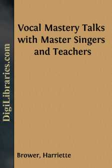 Vocal Mastery
Talks with Master Singers and Teachers