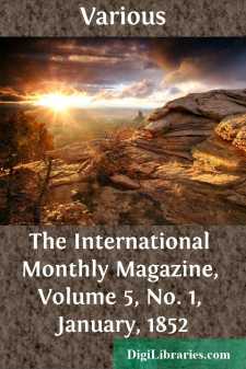 The International Monthly Magazine, Volume 5, No. 1, January, 1852