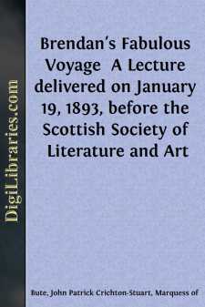 Brendan's Fabulous Voyage 
A Lecture delivered on January 19,...