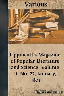 Lippincott's Magazine of Popular Literature and Science 
Volume...