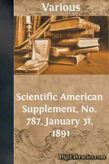 Scientific American Supplement, No. 787, January 31, 1891