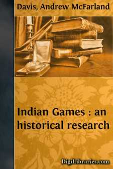 Indian Games : an historical research