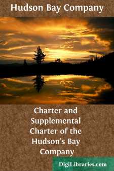 Charter and Supplemental Charter of the Hudson's Bay Company