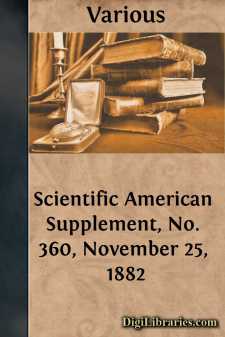 Scientific American Supplement, No. 360, November 25, 1882