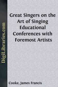 Great Singers on the Art of Singing
Educational Conferences with...