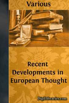 Recent Developments in European Thought