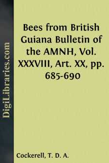 Bees from British Guiana
Bulletin of the AMNH, Vol. XXXVIII,...