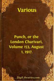 Punch, or the London Charivari, Volume 153, August 1, 1917.