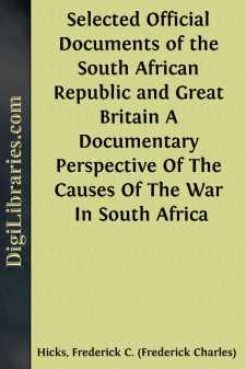 Selected Official Documents of the South African Republic and...