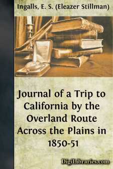 Journal of a Trip to California by the Overland Route Across the...
