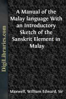 A Manual of the Malay language
With an Introductory Sketch of...