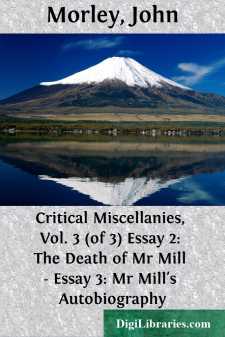 Critical Miscellanies, Vol. 3 (of 3)
Essay 2: The Death of Mr...