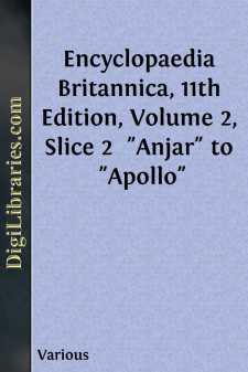 Encyclopaedia Britannica, 11th Edition, Volume 2, Slice 2...