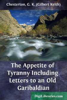 The Appetite of Tyranny
Including Letters to an Old Garibaldian