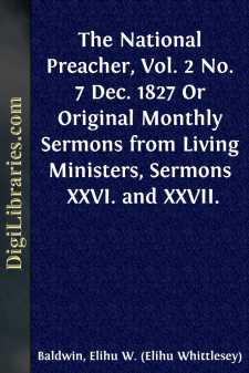 The National Preacher, Vol. 2 No. 7 Dec. 1827
Or Original...