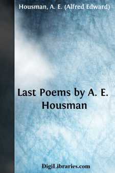 Last Poems by A. E. Housman