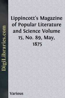 Lippincott's Magazine of Popular Literature and Science Volume...