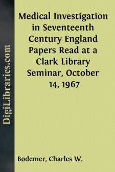 Medical Investigation in Seventeenth Century England
Papers Read...